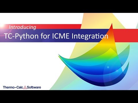 Introducing TC-Python for ICME Integration