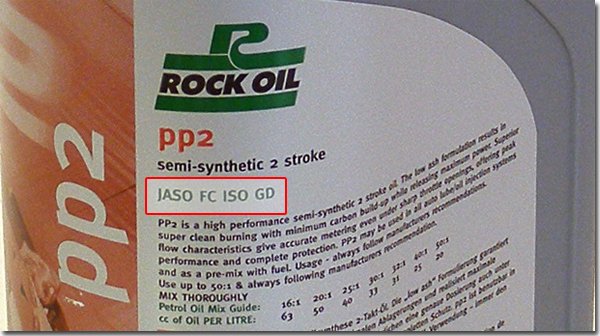 Rock Oil 2T Jaso info