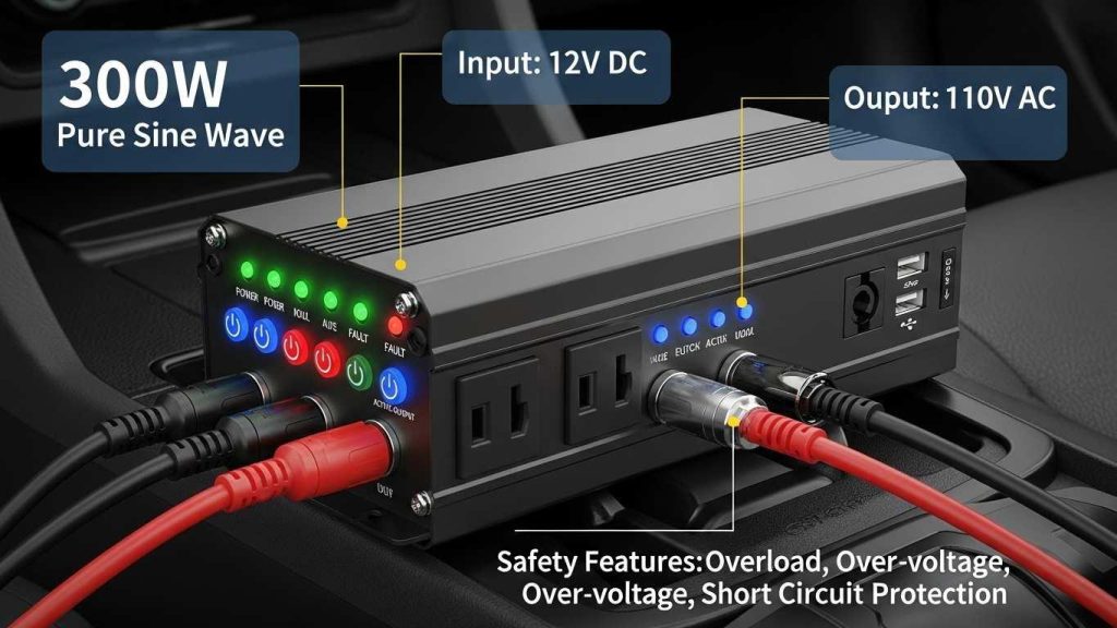 kak vybrat invertor 12v 220v moschnost bezopasnost vyhody 3