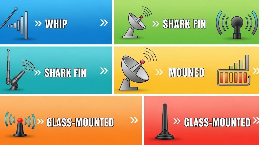 obzor antenn s usileniem signala dlya avtomobilya 2