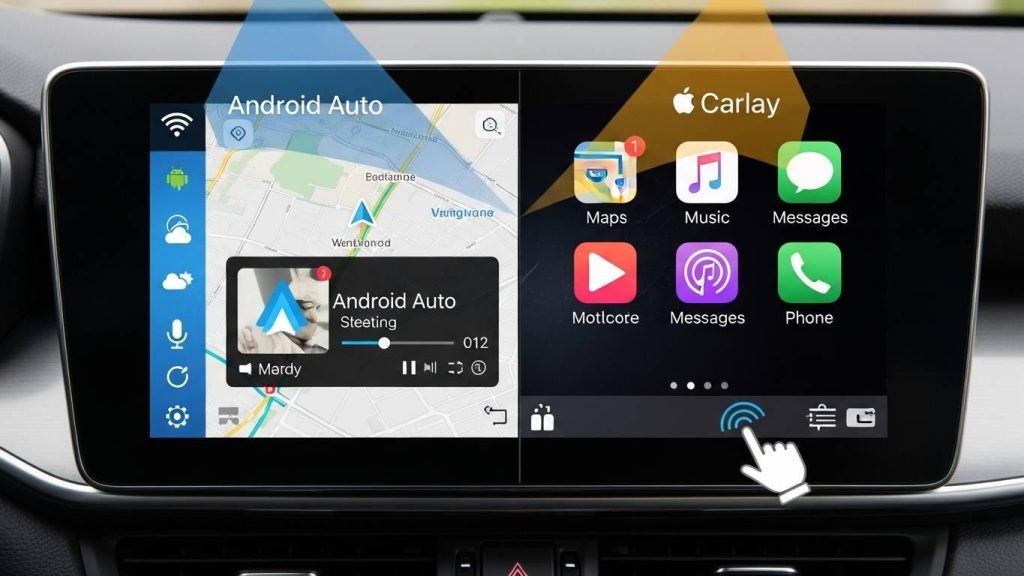 top avtomagnitol s android auto i apple carplay 3