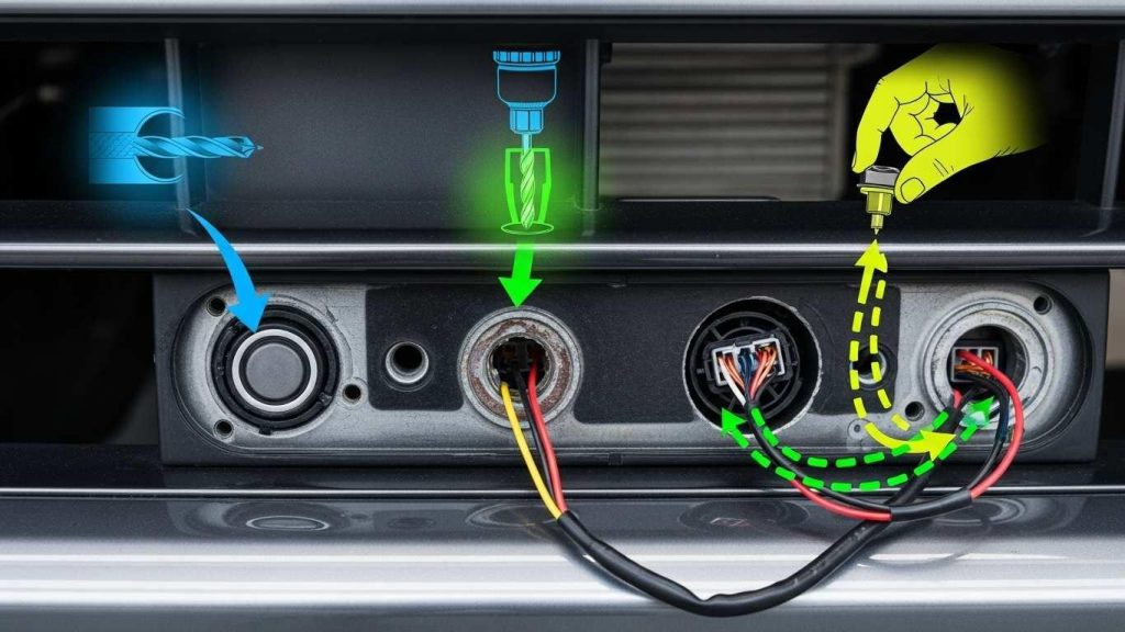 ustanovka parktronika svoimi rukami poshagovaya instrukciya 3