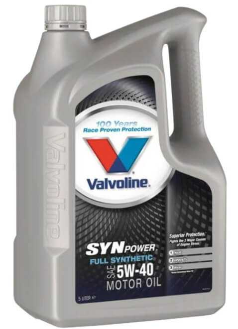 Моторное масло valvoline synpower